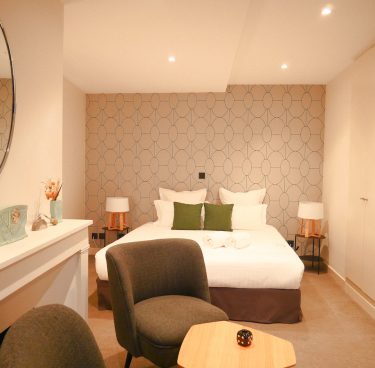 photo d'une chambre supérieur à L'hôtel Phénix à Lyon